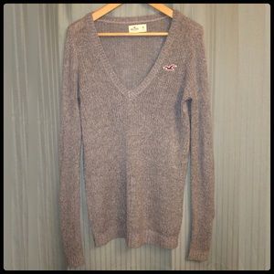 Baggy V-Neck Sweater